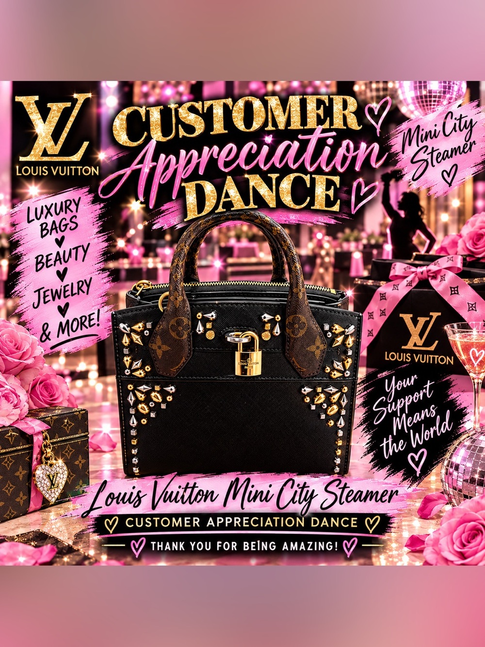 Louis Vuitton Mini City Steamer Sitch